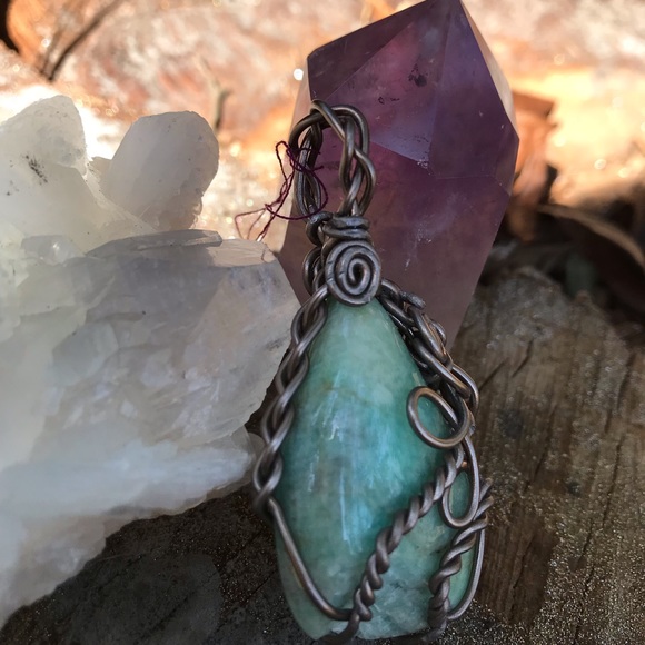 Amazonite pendant - Picture 2 of 3